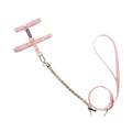 Cat Harness and Leash Set, Adjustable H-Style No-Pull Cat Harness with Reflective Leash, Breathable & Lightweight, Quick-Release Buckle, for Walking Outdoor Travel Hiking, Small Medium Large Cats