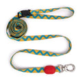 5-Way Multi-Use Dog Leash for Small Dogs, Adjustable Hands-Free Leash for Hand Held, Waist, Crossbody, Short and Long Walking