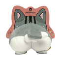 Plush Squeaky Dog Toy, American Shorthair Cat Shaped Stuffed Toy, Soft Interactive Puppy Toy, Fun Animal Shaped for Dogs