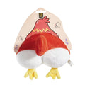 Plush Squeaky Dog Toy, Chick Shaped Stuffed Dog Toy, Soft Interactive Puppy Toy for Indoor Play, Fun Animal Shaped for Dogs