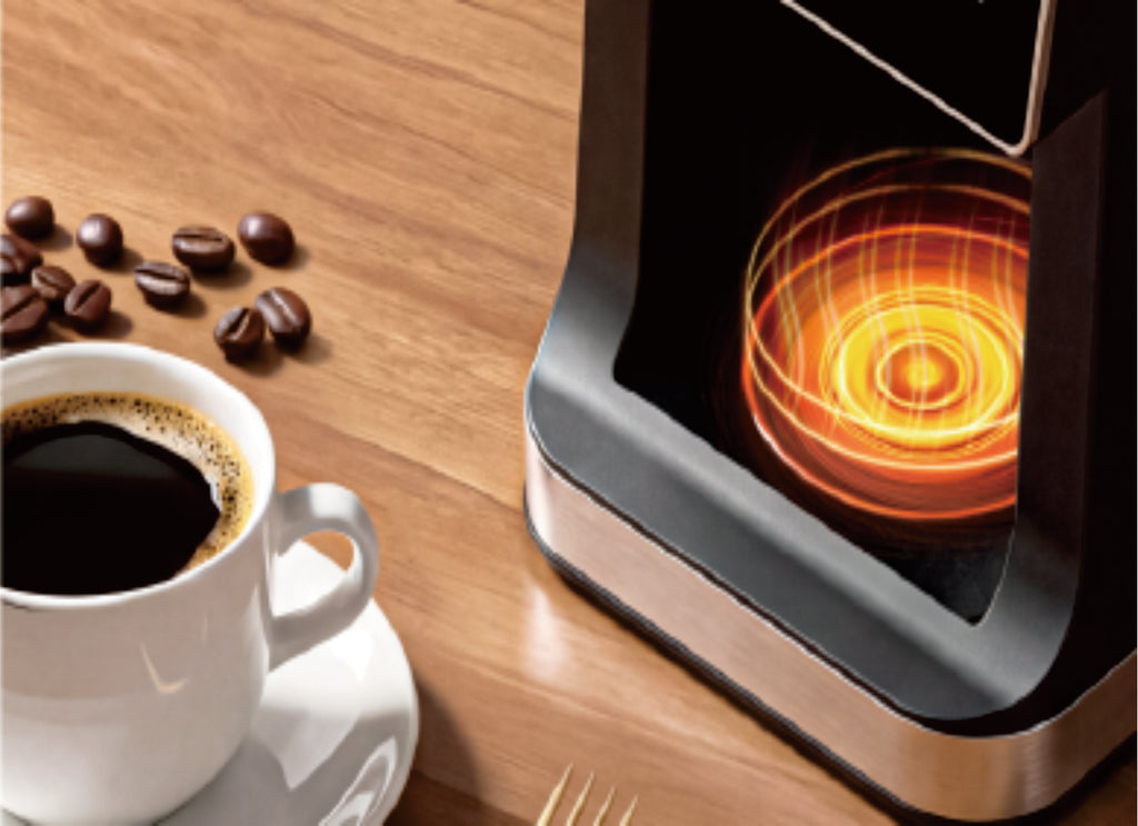 Jesslyn Grind & Brew Coffee Maker with Built-In Grinder 5-Cup | Drip Coffee Machine with 24H Programmable Timer, 3 Grind Settings, Fresh Ground Coffee Maker for Home & Office